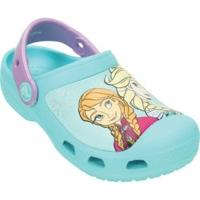 crocs girls creative frozen clog