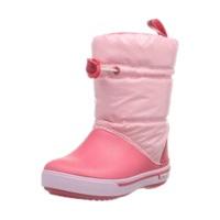 crocs kids crocband iridescent gust boot ballerina pinkpoppy