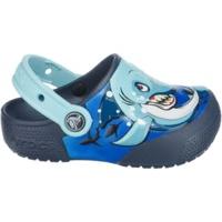 Crocs Fun Lab Lights shark/navy