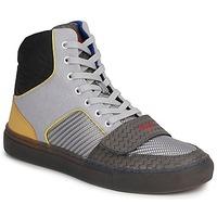 creative recreation cesario x mens shoes high top trainers in grey