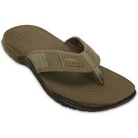 Crocs Swiftwater Flip Mens Sandals men\'s Flip flops / Sandals (Shoes) in brown