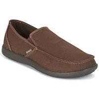 Crocs SANTA CRUZ CLEAN CUT LOAFER men\'s Loafers / Casual Shoes in brown