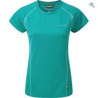 craghoppers vitalise womens base t shirt size 8 colour bright turquois