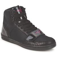 creative recreation w cesario womens shoes high top trainers in black