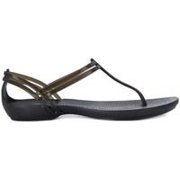 Crocs Isabella T Strap women\'s Sandals in Black