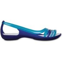 Crocs Isabella Flat Womens Sandals women\'s Sandals in blue