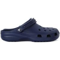 crocs classic navy womens clogs shoes in multicolour