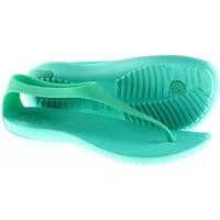 crocs sexi flip islandgreen womens sandals in multicolour