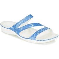 Crocs Swiftwater Graphic Sandal W women\'s Sandals in blue