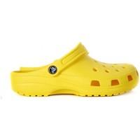 crocs classic lemon womens flip flops sandals shoes in yellow