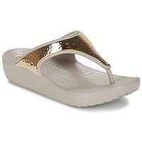 Crocs SLOANE SILVER women\'s Sandals in gold