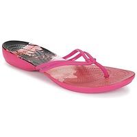 Crocs CROCS ISABELLA GRAPHIC FLIP W women\'s Flip flops / Sandals (Shoes) in pink