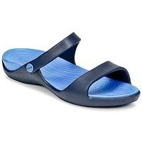 crocs cleo v womens sandals in blue