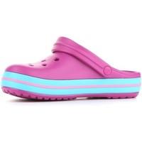 Crocs Crocband Vibrantviolet women\'s Clogs (Shoes) in multicolour