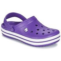 crocs crocband womens clogs shoes in purple