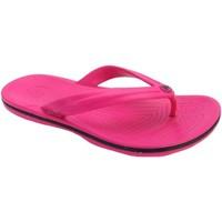 Crocs Crocband Flip women\'s Flip flops / Sandals (Shoes) in pink