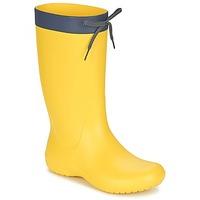 Crocs FREESALE women\'s Wellington Boots in yellow