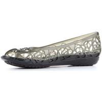 Crocs Isabella Jelly Flat W Black women\'s Shoes (Pumps / Ballerinas) in multicolour