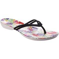 Crocs Isabella Graphic Flip Womens Sandals women\'s Flip flops / Sandals (Shoes) in Multicolour