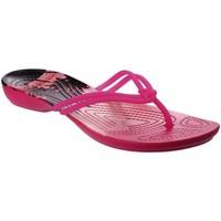 Crocs Isabella Graphic Flip Womens Sandals women\'s Flip flops / Sandals (Shoes) in pink
