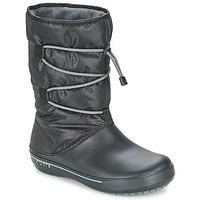 crocs crocband ii5 clinch boot womens low ankle boots in black