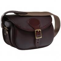 Croots Byland Leather Cartridge Bag, 100, Oxblood