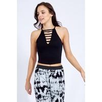 CROP STRAP FRONT CAMI