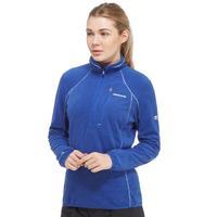 craghoppers womens pro lite half zip fleece blue blue