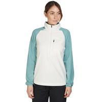 craghoppers womens harlow half zip fleece white white