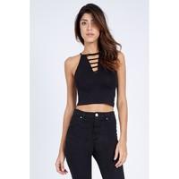 CROP STRAP FRONT CAMI