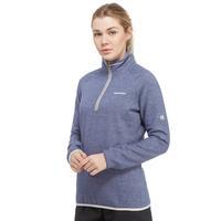 Craghoppers Women\'s Fernlee Half Zip Fleece - Blue, Blue