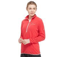 craghoppers womens pro lite half zip fleece pink pink