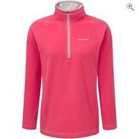 craghoppers womens seline half zip jacket size 8 colour watermelon