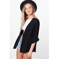 Crepe Kimono - black