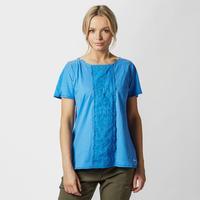 craghoppers womens connie short sleeve tee mid blue mid blue