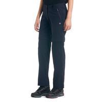 Craghoppers Women\'s Kiwi Pro Convertible Trousers - Blue, Blue