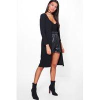 cross back duster black