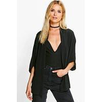 Crepe Kimono - black