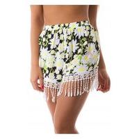 Crazy Daisy Crochet Trim Shorts