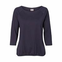 Crew Neck T-Shirt with 3/4-Length Sleeves