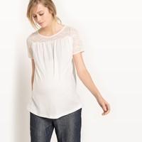 Crew Neck Maternity T-Shirt