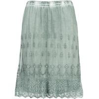 cream issa womens skirt in grey