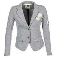 Cream KAYLA women\'s Jacket in grey