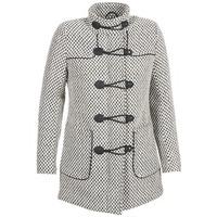 cream dahlia womens coat in grey