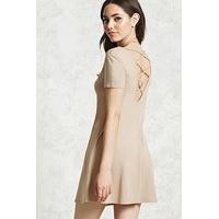 Crisscross Back Mini Dress