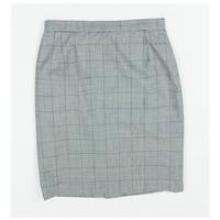 Crombie - Size: 10 - Grey - Pencil skirt