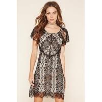 Crochet Lace Mini Dress