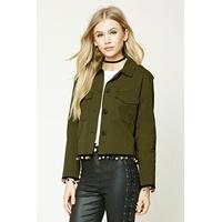 Cropped Utility Jacket