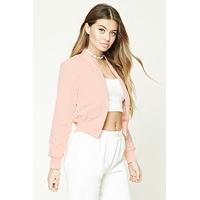 Cropped Bomber Jacket