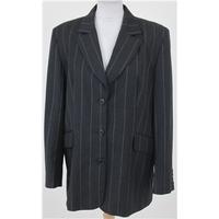 Crombie, size 16 grey pinstripe jacket